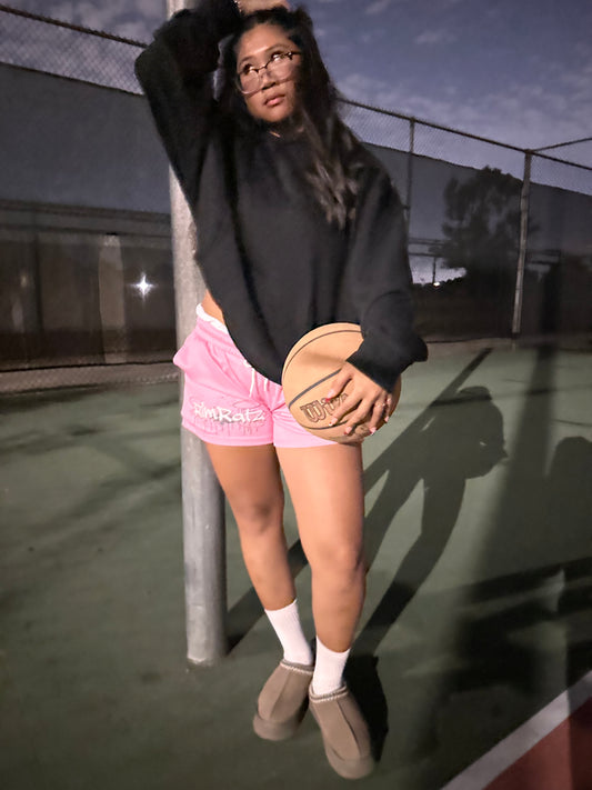 Bubblegum Buckets Mesh Shorts